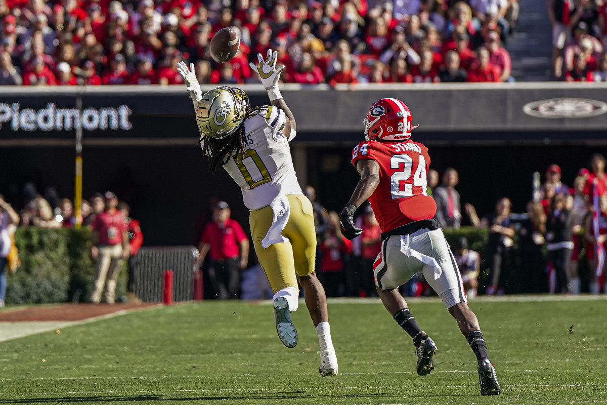 Georgia Tech wide receiver E.J. Jenkins
